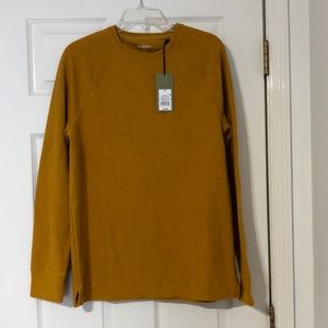 Goodfellow & Co. Orange Long-sleeve Pull Over Sweater